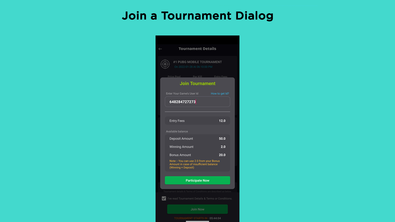 GamersBaazi - Tournament Application | Admob Ads | Web Based Admin Panel - 9